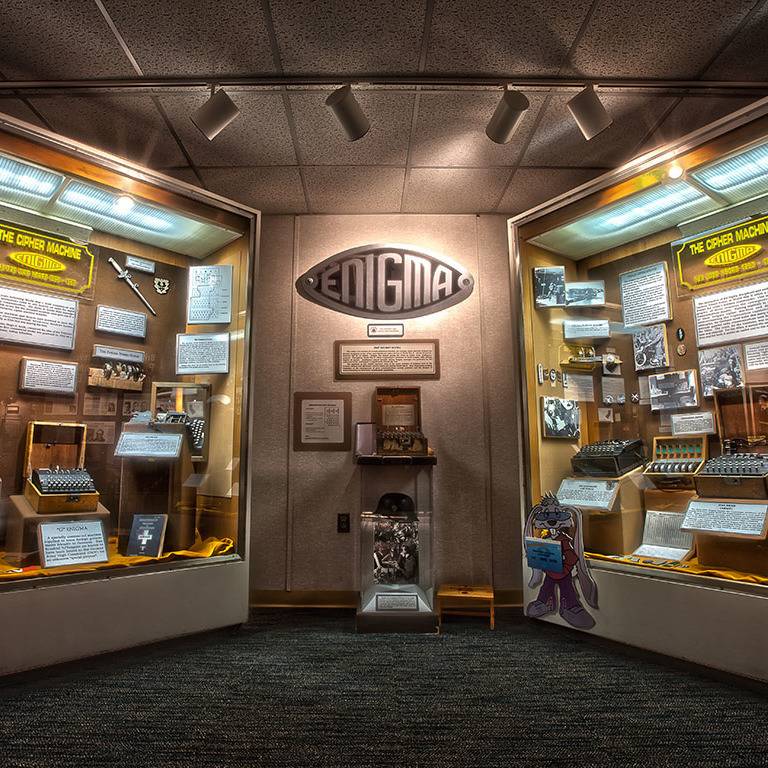 virmuze exhibit The German ENIGMA logo main
