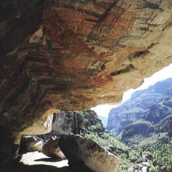 virmuze exhibit Pinturas rupestres de la sierra de San Francisco logo main