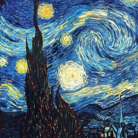 virmuze exhibit A Noite Estrelada logo main