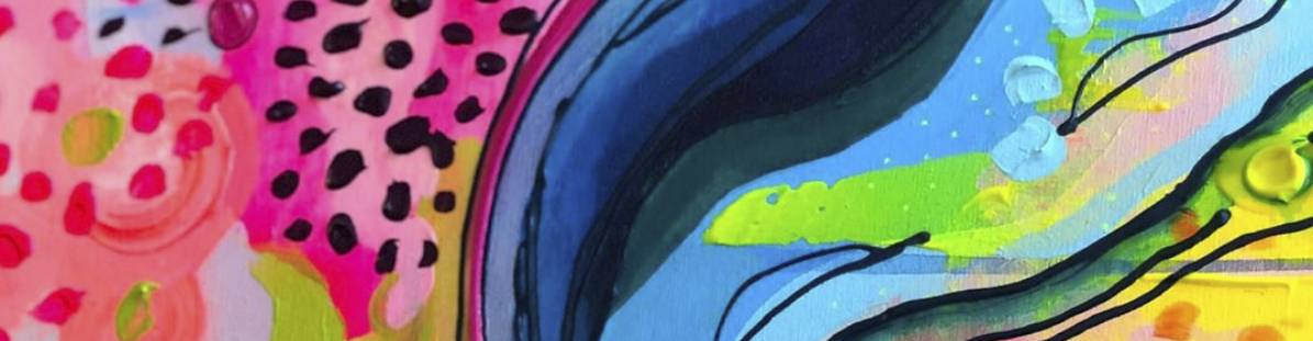 virmuze exhibit Julie Amlin, Contemporary Artist logo main banner