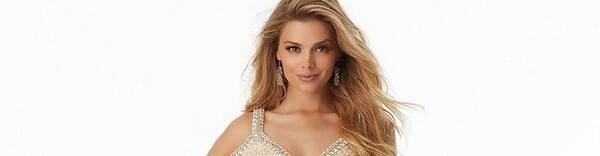 virmuze exhibit serait une robe de bal de style princesse logo main banner