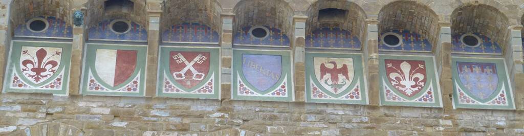 virmuze exhibit Florence's Immortal Icons logo main banner