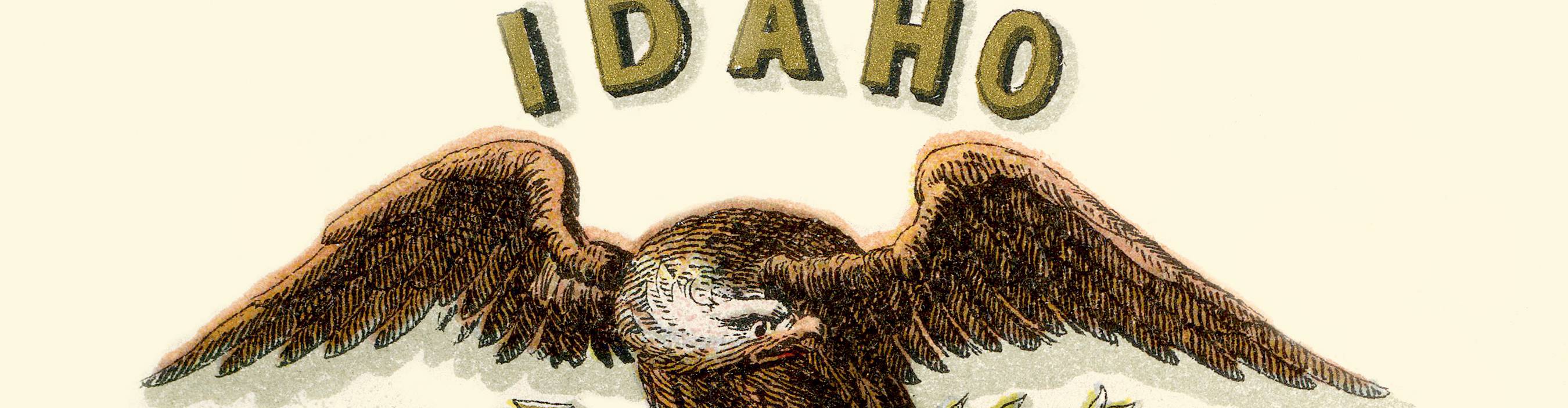 virmuze exhibit Idaho Territory: A Brief History logo main banner