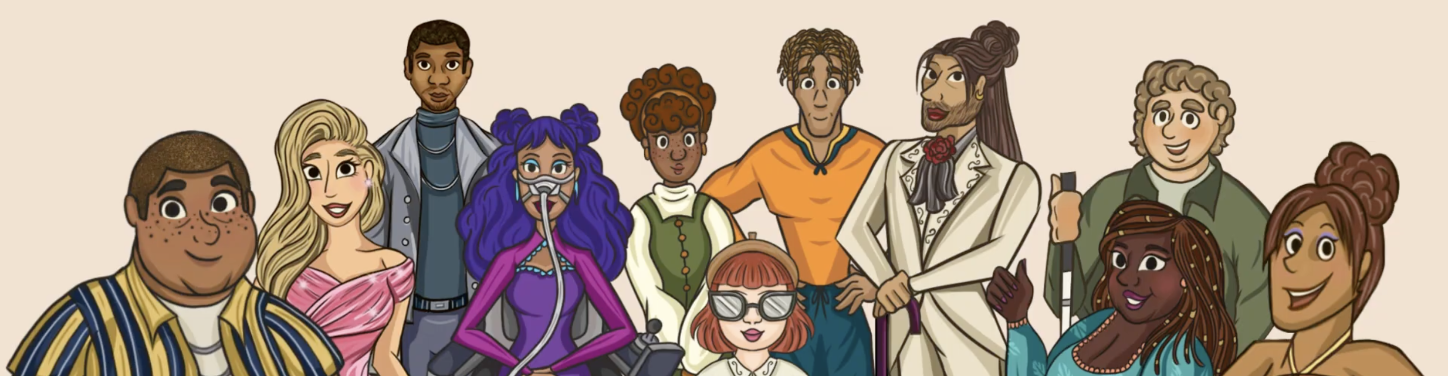 virmuze exhibit Thriving in Diversity: Latinas and Latinos with Disabilities Video logo main banner