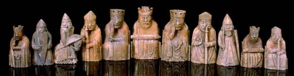 virmuze exhibit The Lewis Chessmen logo main banner