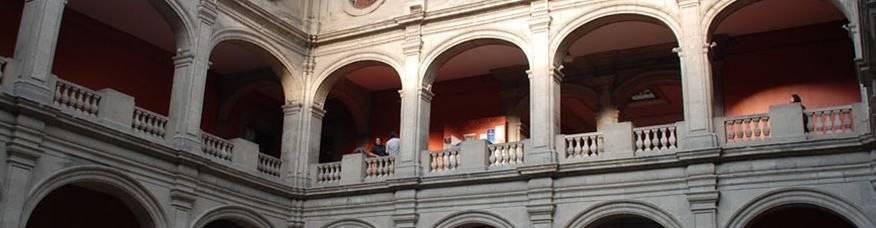 virmuze exhibit Instituciones artísticas y educación cultural logo main banner