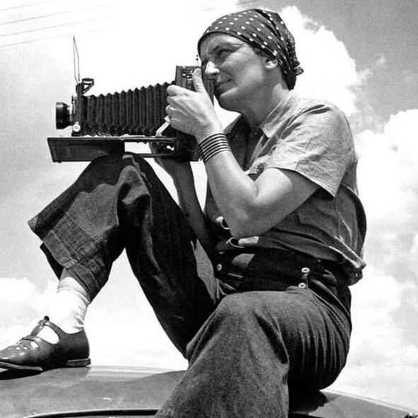 virmuze museum Dorothea Lange Tribute main logo