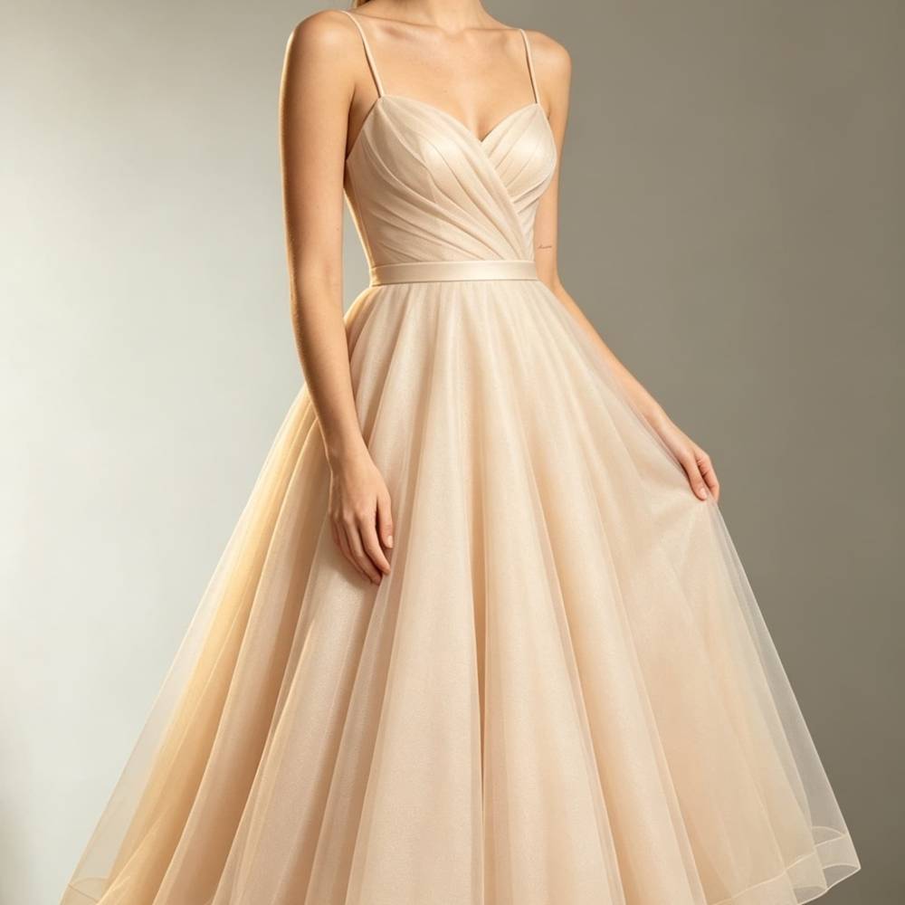 virmuze museum White Formal Dresses with Straps Design main logo