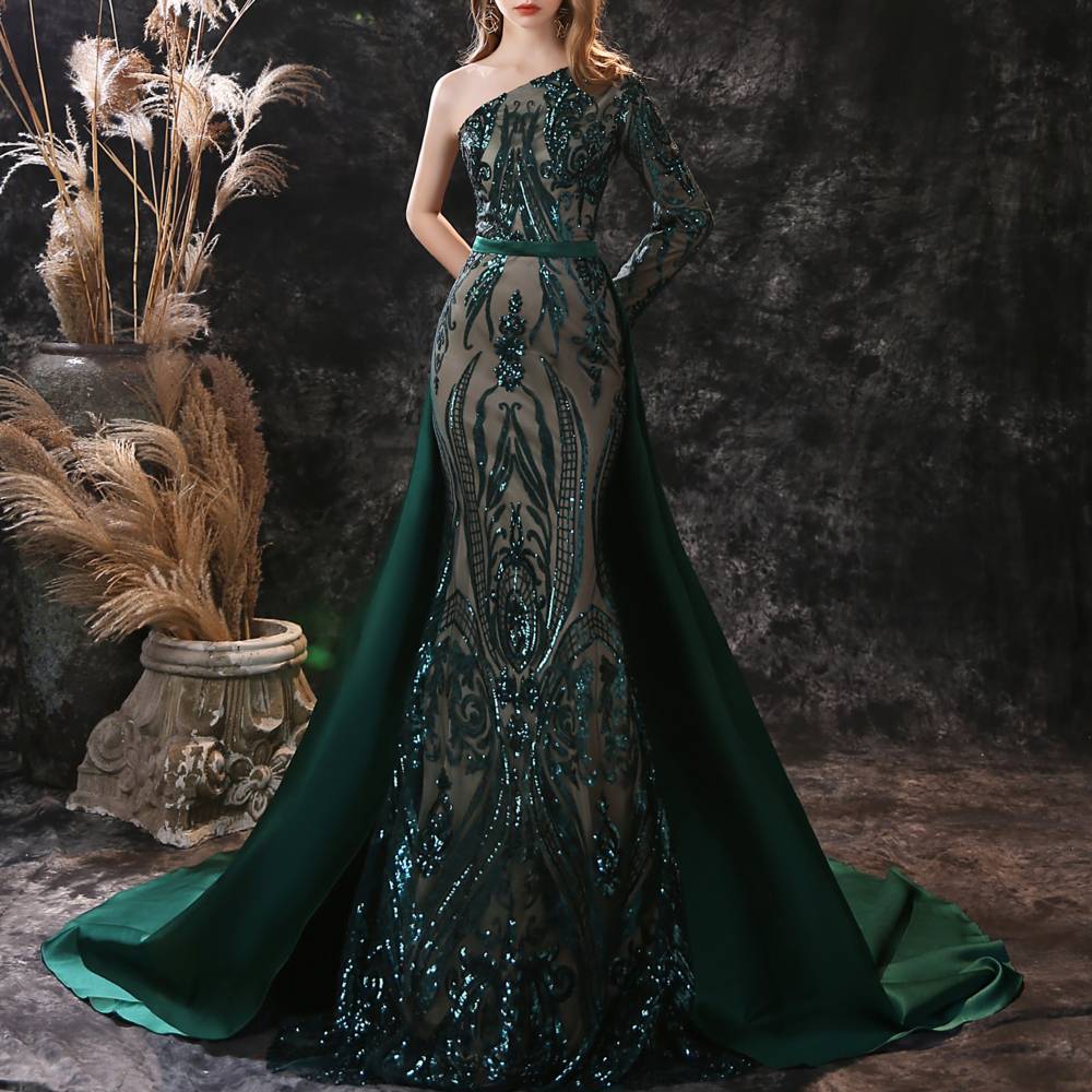 virmuze museum Green Formal Dresses Collection main logo