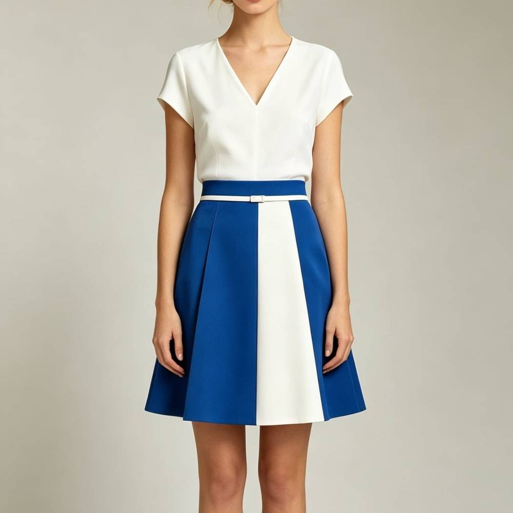 virmuze museum Blue and White Formal Dresses Collection main logo