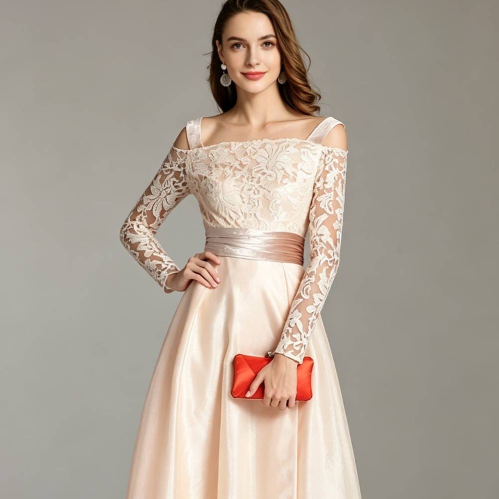 virmuze museum Off the Shoulder Pink Formal Dresses Collection main logo