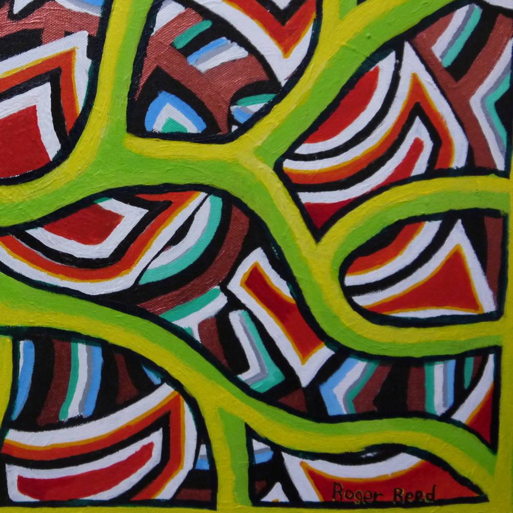 virmuze exhibit Abstract Visions from Roger of Columbia logo main