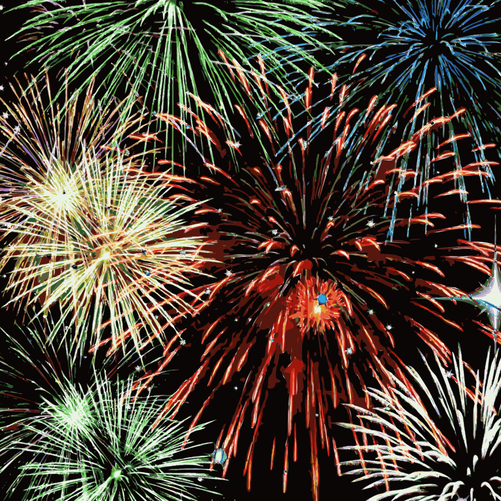 virmuze exhibit There's Going to be Fireworks logo main