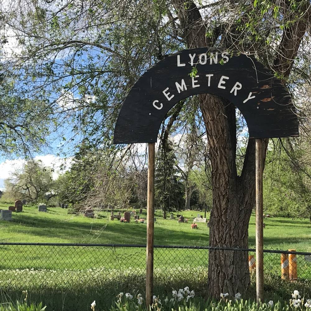 virmuze exhibit Stories from the Lyons Cemetery logo main