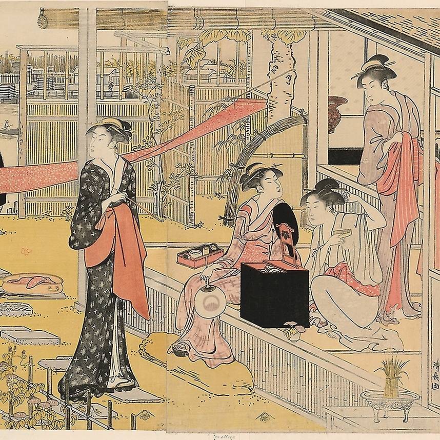 virmuze exhibit Innovation and Golden Age of Ukiyo-e logo main