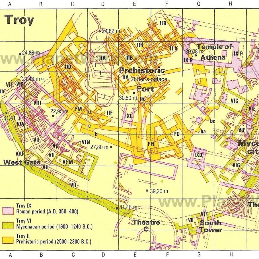 virmuze exhibit Archeology at Troy logo main