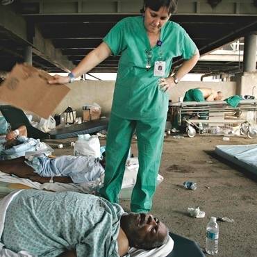 virmuze exhibit Emergency Response Decision Making in the Wake of Hurricane Katrina logo main