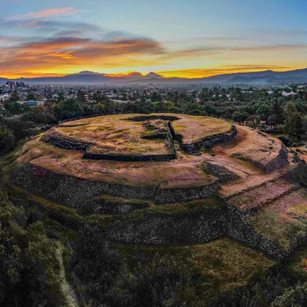 virmuze exhibit Cuicuilco logo main