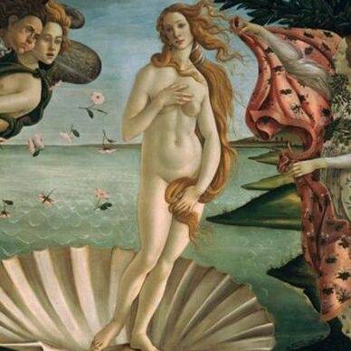 virmuze exhibit O nascimento de Vênus logo main
