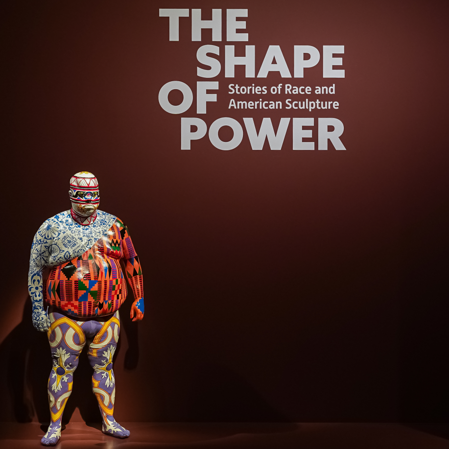 virmuze exhibit The Shape of Power: Stories of Race and American Sculpture logo main