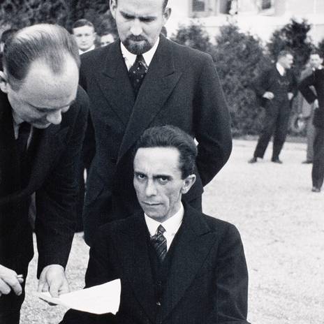 virmuze exhibit A Miffed Minister of Propaganda logo main