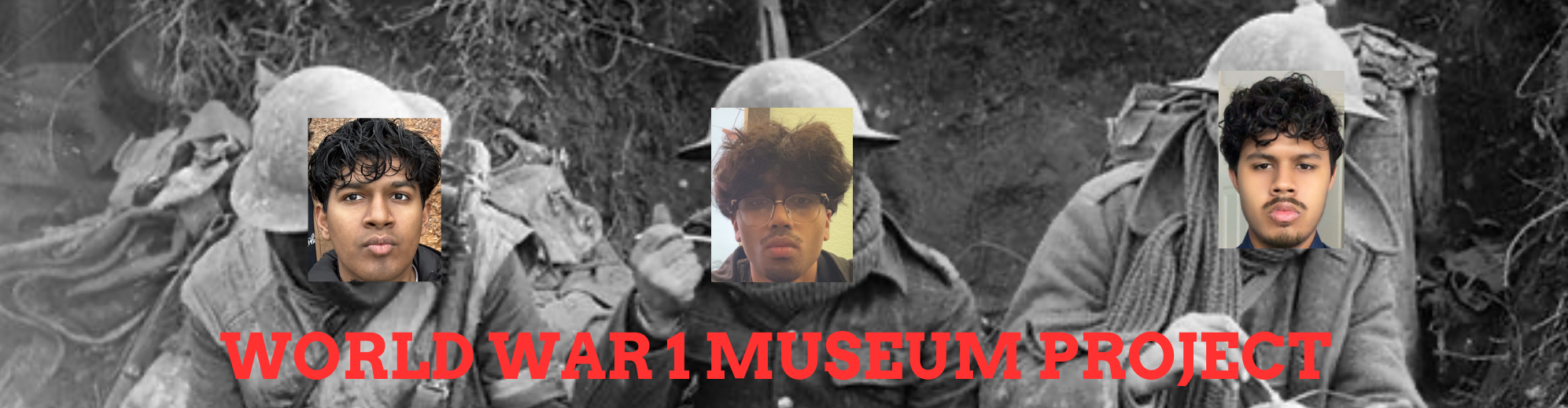 virmuze museum WW1 Museum Project main banner