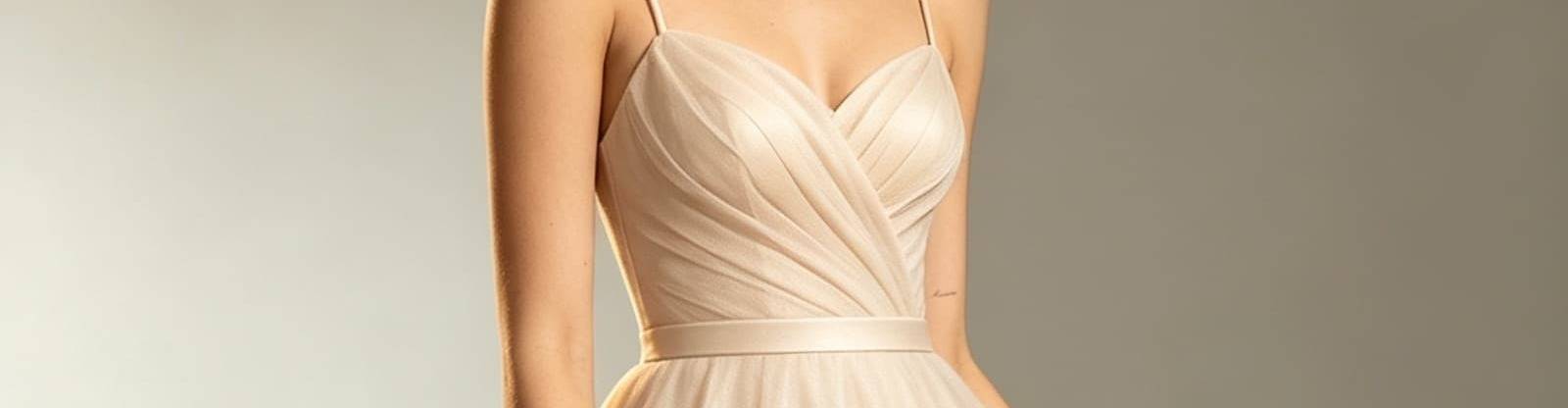 virmuze museum White Formal Dresses with Straps Design main banner