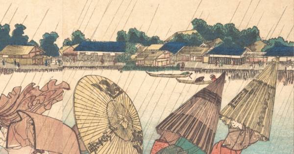 The View of Edo Period: Flora, Landscape, and Actors at the Ukiyo
